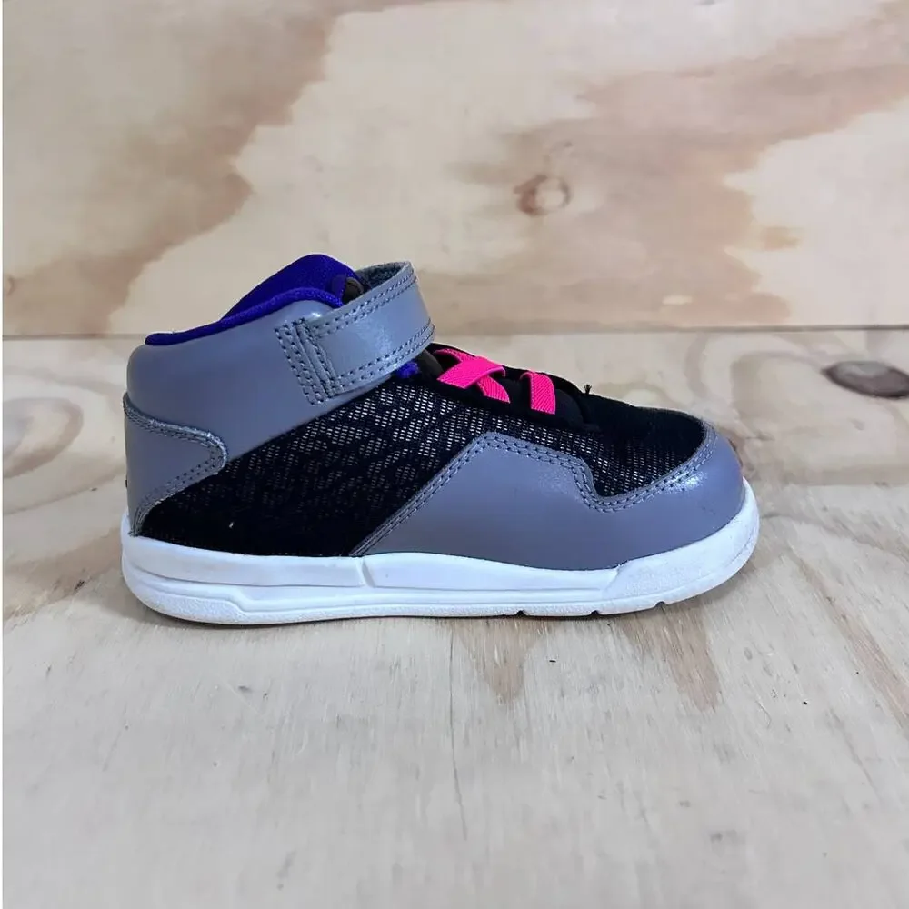 Nike -Jordan Flight Club 90 -Sneakers -Gray/Black -Kids Toddler - 8C -602663-027